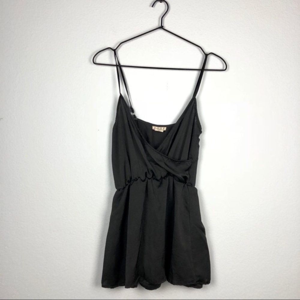 Urban Outfitters- Cope Satin Romper Dress NWT